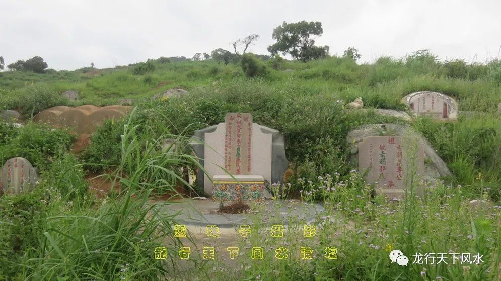 图6,坟墓为卢氏后人近年重修,左右附葬二坟皆其族人.