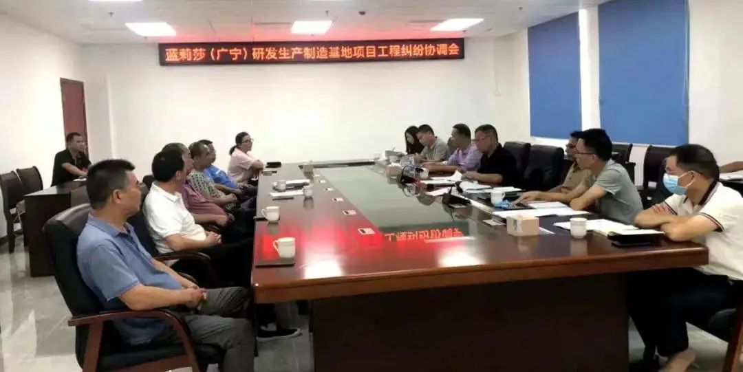 强服务平纷争广宁精准调解促项目加速跑