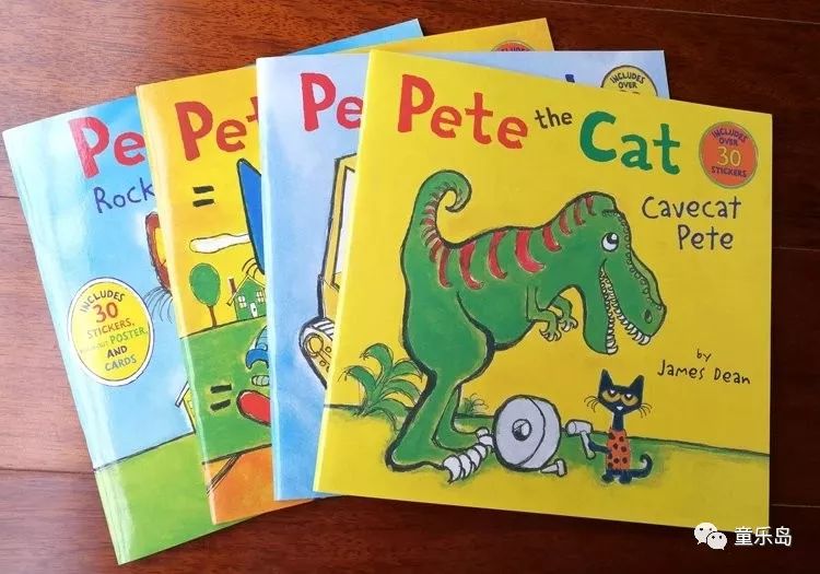 宝贝最爱入门英文绘本 i can read《 pete the cat》