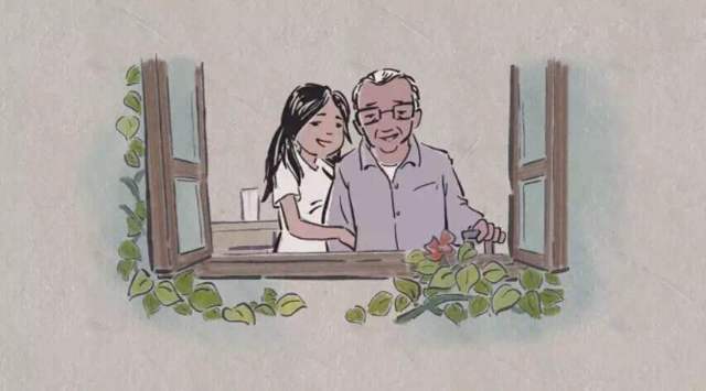 %name 超感人中秋漫画：他们陪你长大，你陪他们变老