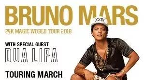 【澳洲】Bruno Mars的2018澳洲巡演,你是去呢?还是去呢?还是去呢?