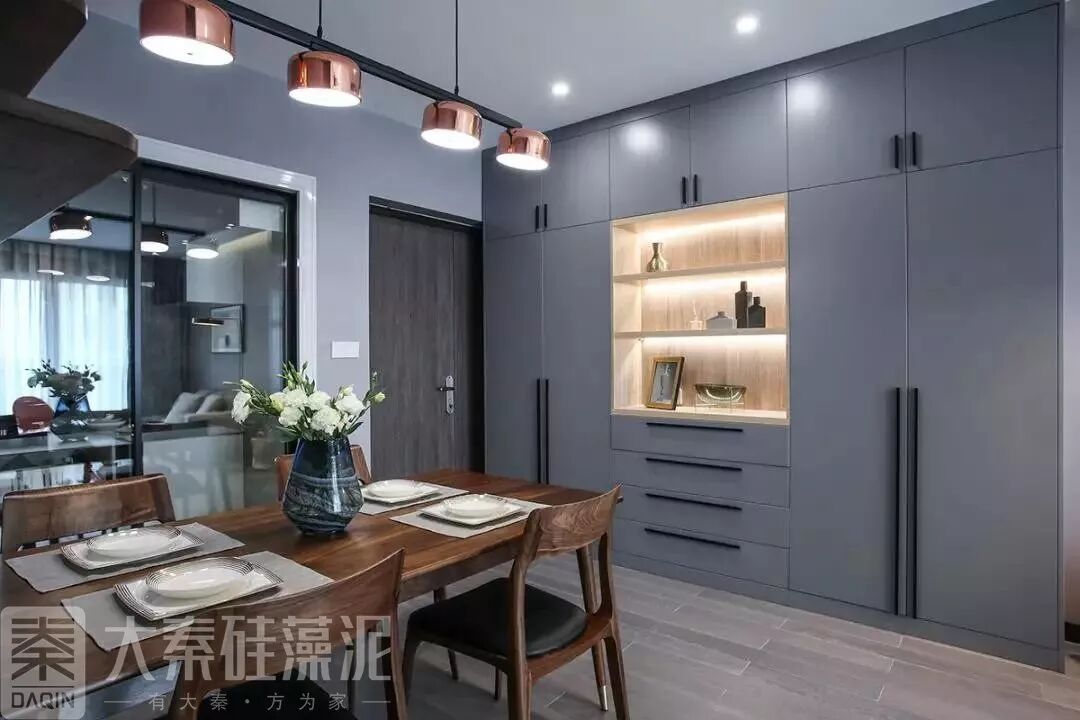 大秦硅藻泥装修效果图 轻奢风格装修效果图 