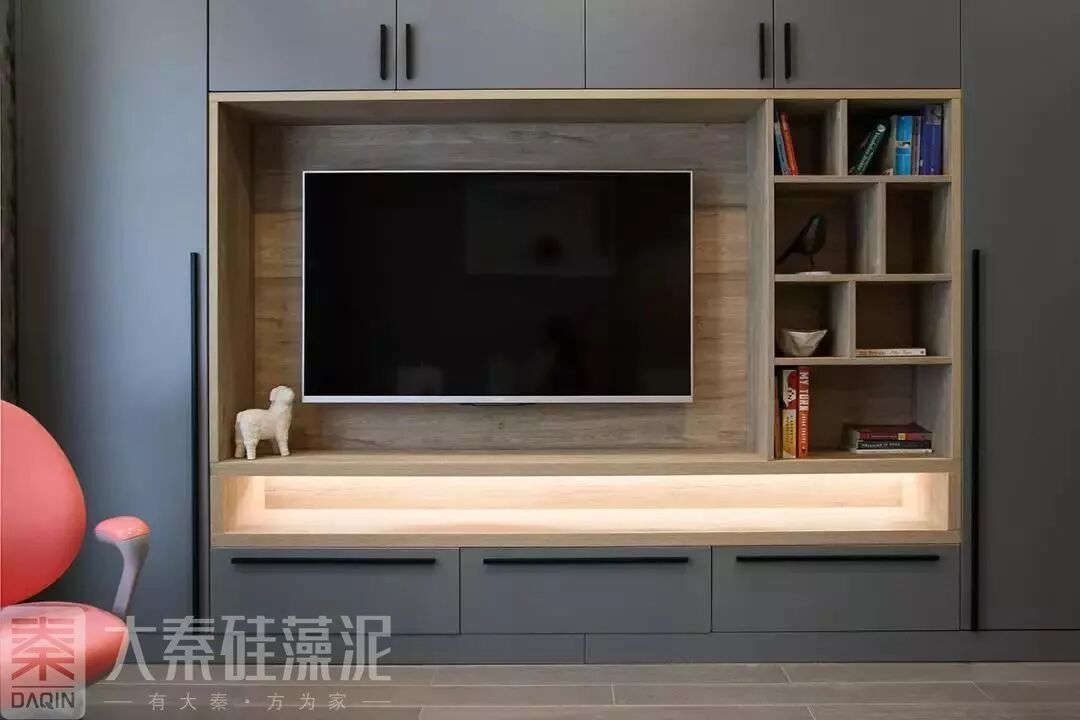 大秦硅藻泥装修效果图 轻奢风格装修效果图 