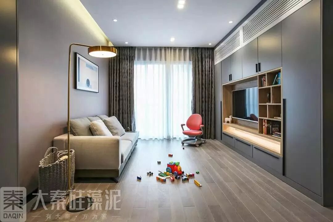 大秦硅藻泥装修效果图 轻奢风格装修效果图 