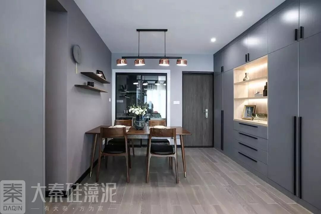 大秦硅藻泥装修效果图 轻奢风格装修效果图 