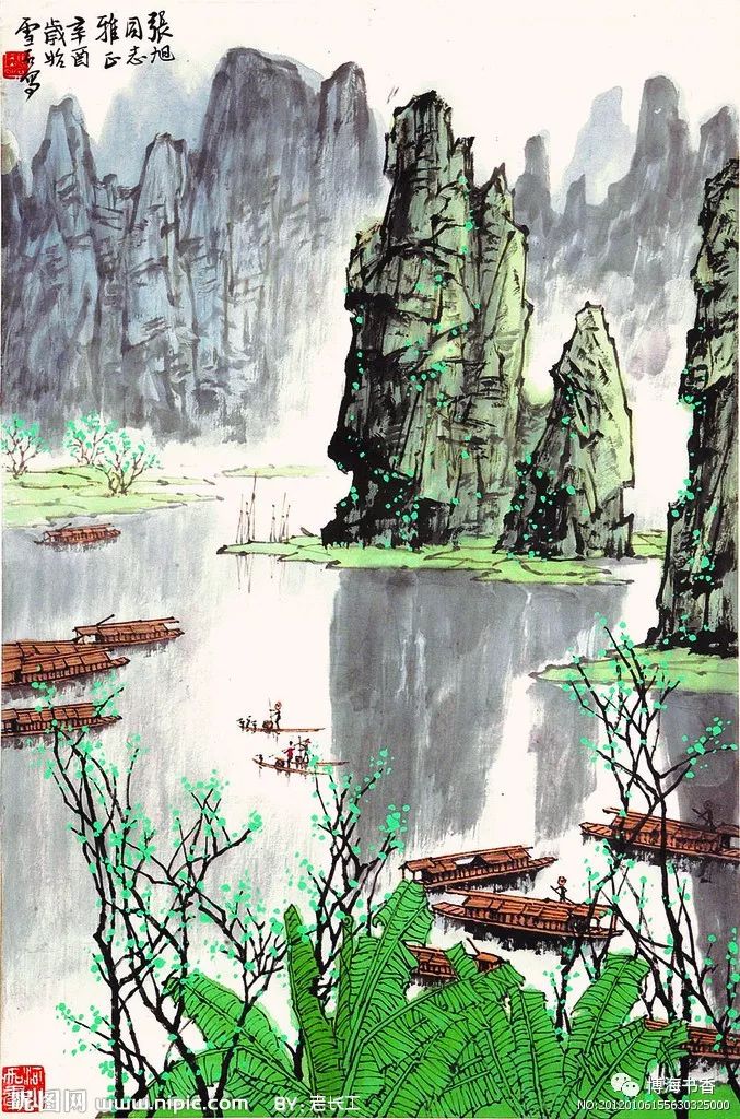 国画大师白雪石:"桂林山水甲天下,白派山水甲桂林"的美誉
