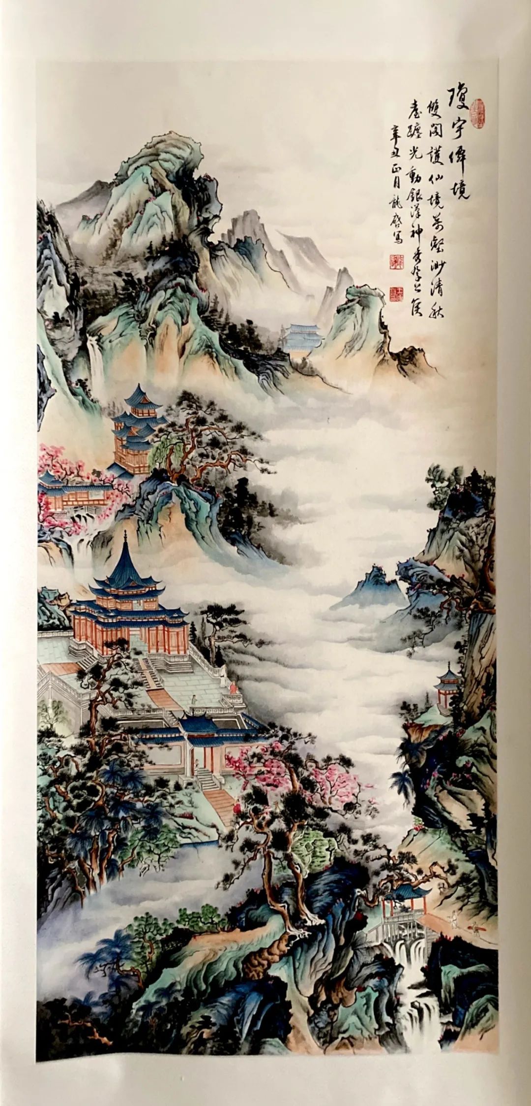 我和我的祖国迎国庆喜良师生国画作品展网上国画展