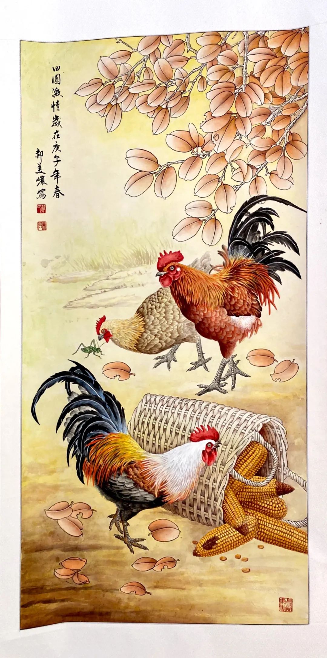 我和我的祖国迎国庆喜良师生国画作品展网上国画展