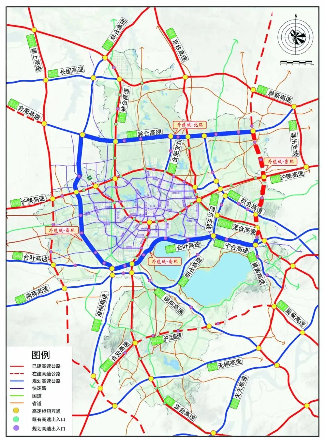 机场高速城际市域铁路巢湖最新规划看这里