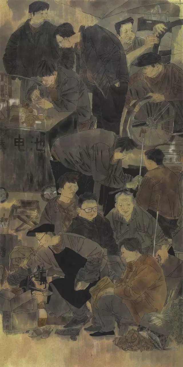 河南省第七届中国画人物作品展览