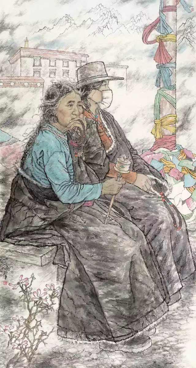 河南省第七届中国画人物作品展览