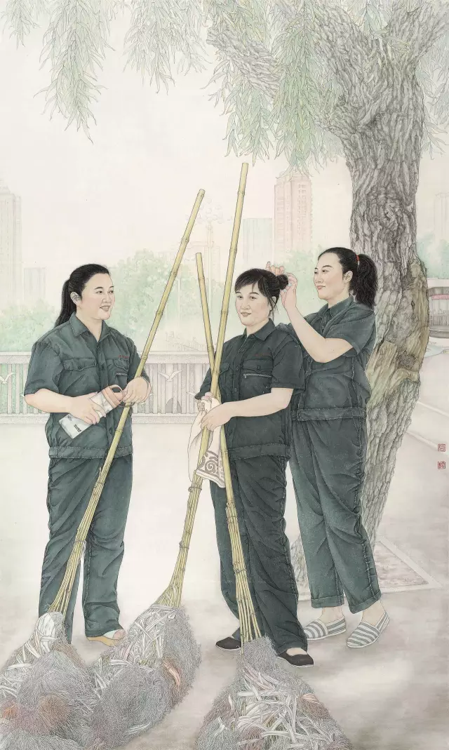 河南省第七届中国画人物作品展览