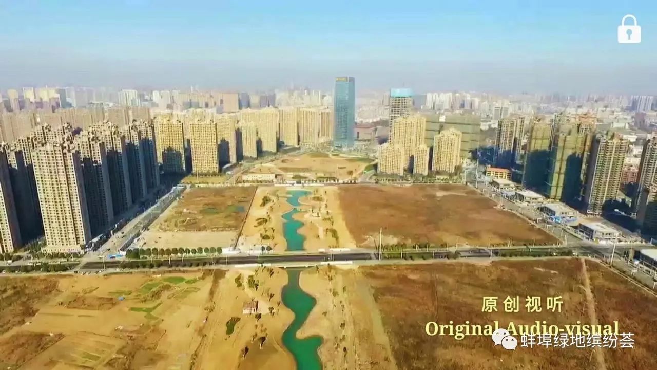 档案馆三馆环伺 西侧即是在建中的蚌埠六中湖滨分校 东侧滨湖新区中央