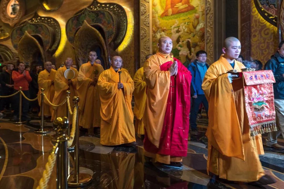 禅意 - 祈福法会 佛顶寺住持曙光法师带领僧团和信众祈福,福德无量