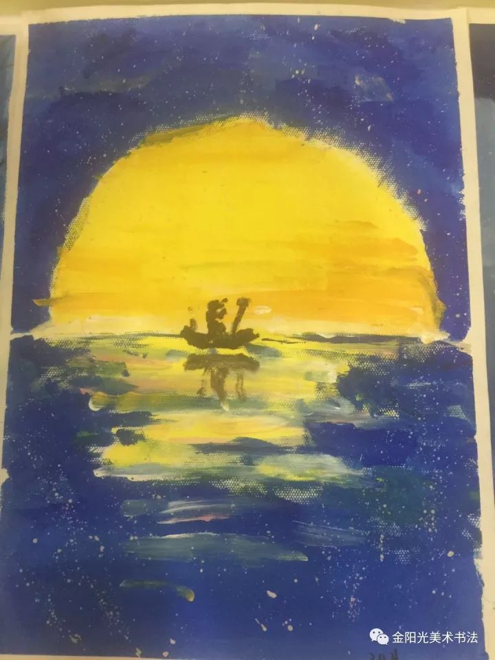 水粉画是使用水调合粉质颜料绘制而成的一种画