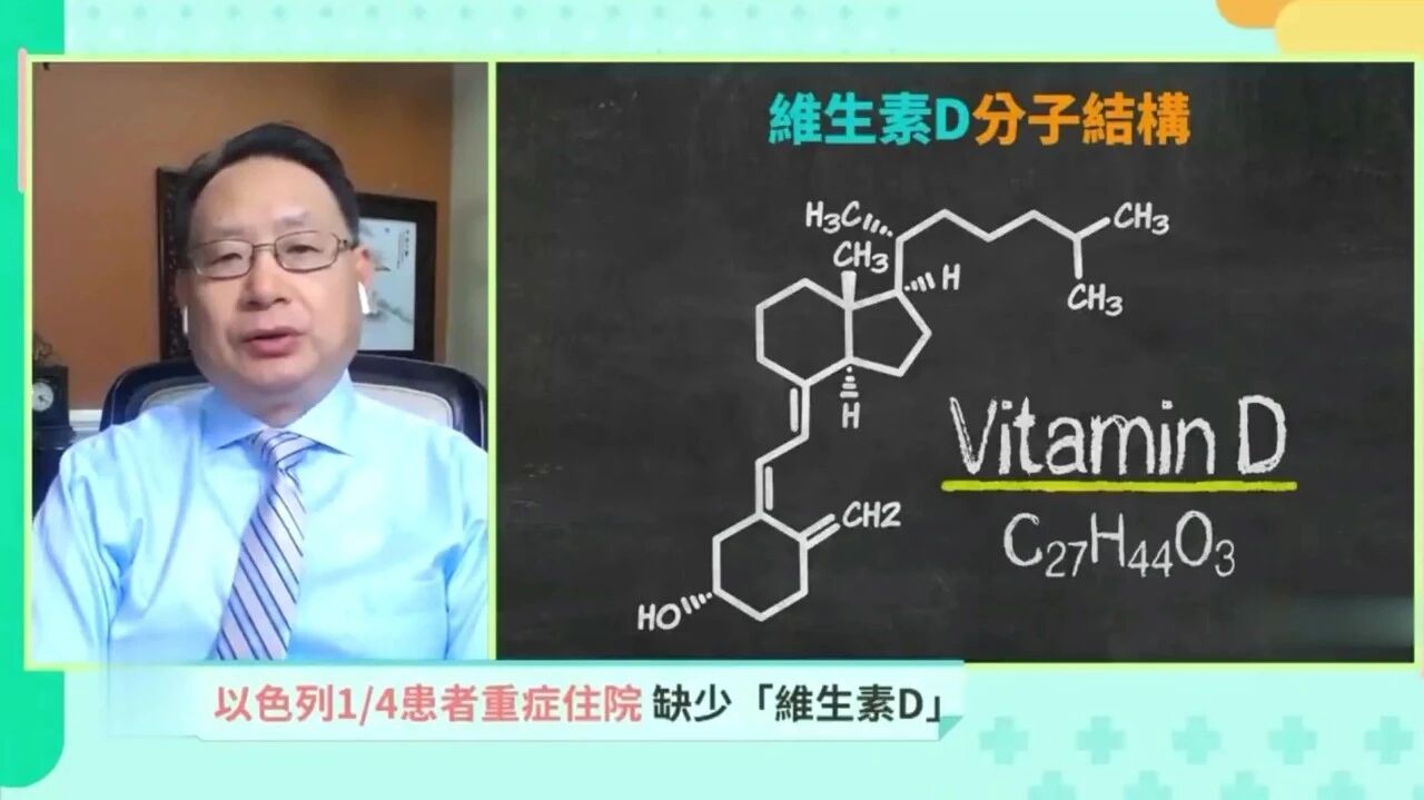 缺乏維生素D对健康有什么影响？1/4新冠患者因缺乏VD而住院