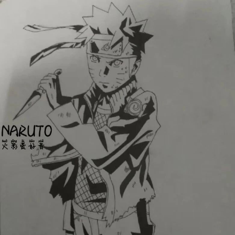 火影手绘 Naruto 火影手绘投稿第669期 火影爱好者 微信公众号文章阅读 Wemp
