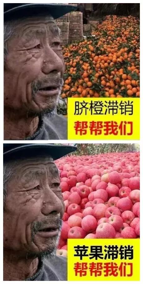 "滞销大爷"?滞销,你大爷的!╮(╯_╰)╭