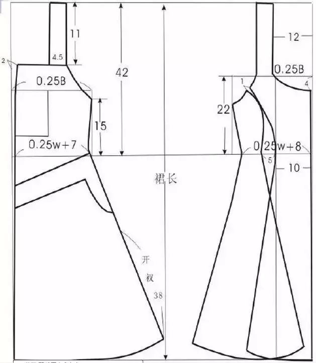 时尚起义 | 春夏新型面料科普之都市运动休闲 低腰碎褶连衣裙结构