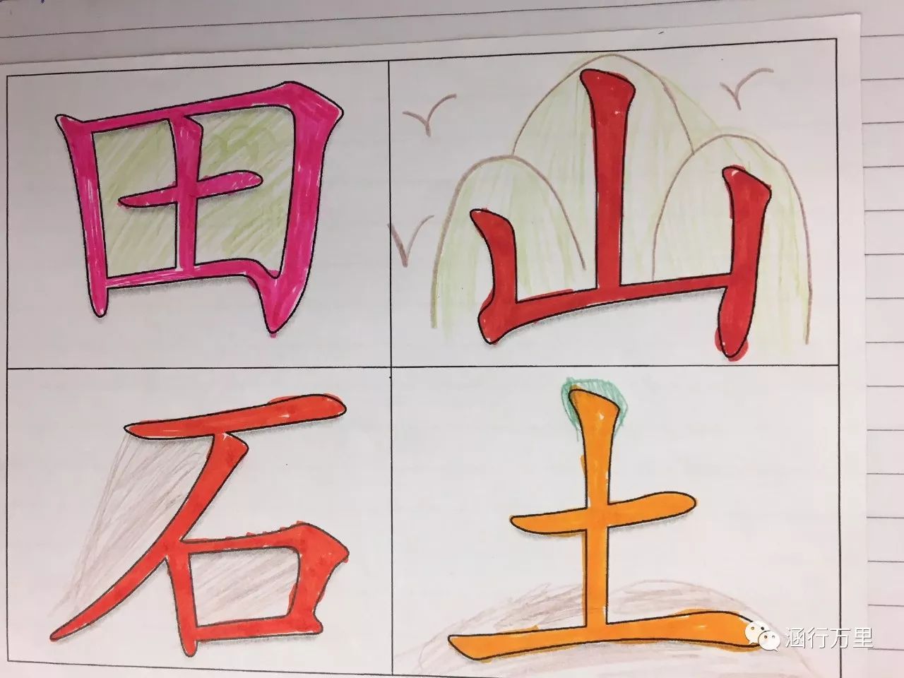 描描画画学汉字