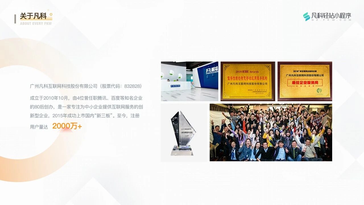 凡科 | 房地产小程序