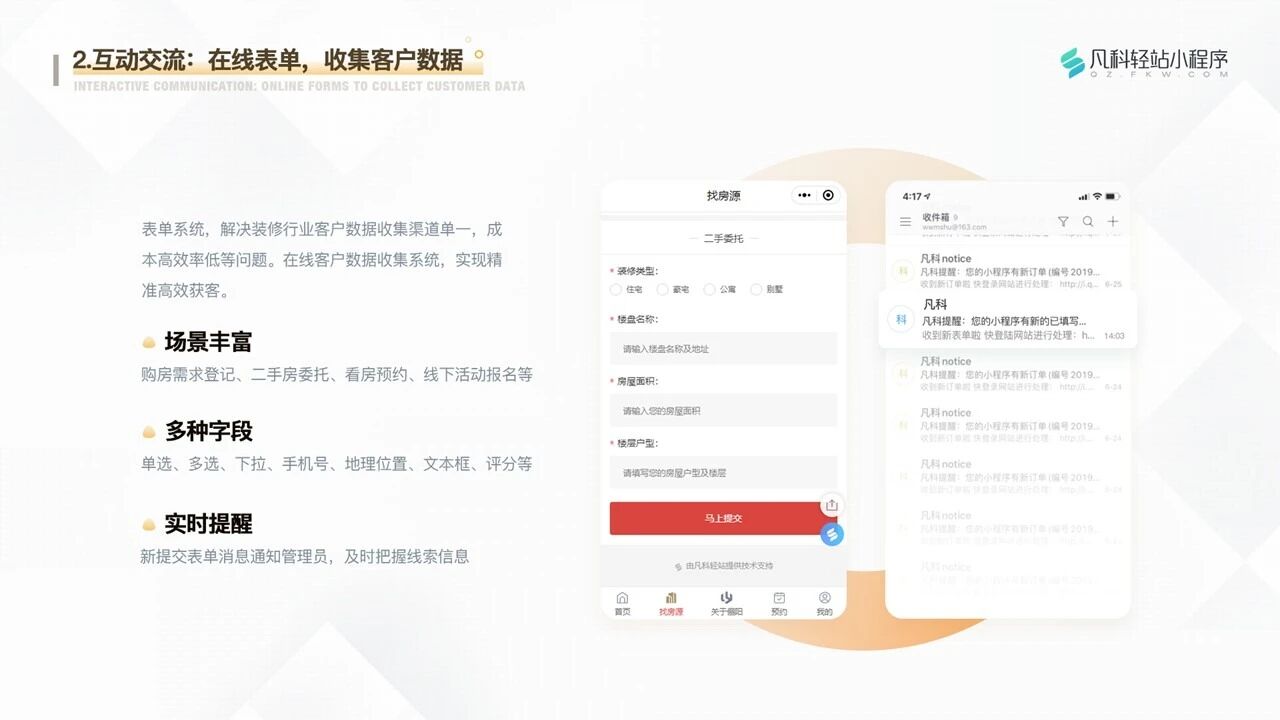 凡科 | 房地产小程序