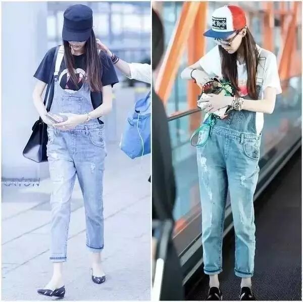 唐嫣杨幂刘诗诗穿这条裤子再漂亮,也没她穿的减龄!