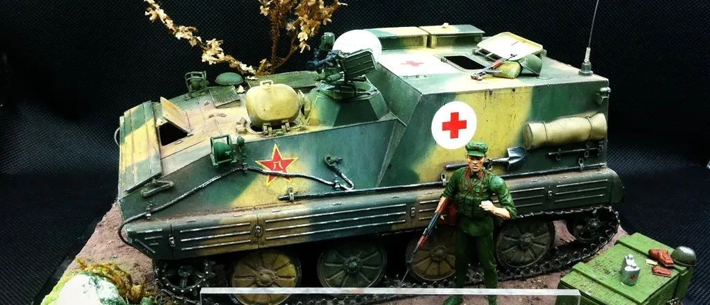 红十字方队——老山前线的YW750装甲救护车制作记