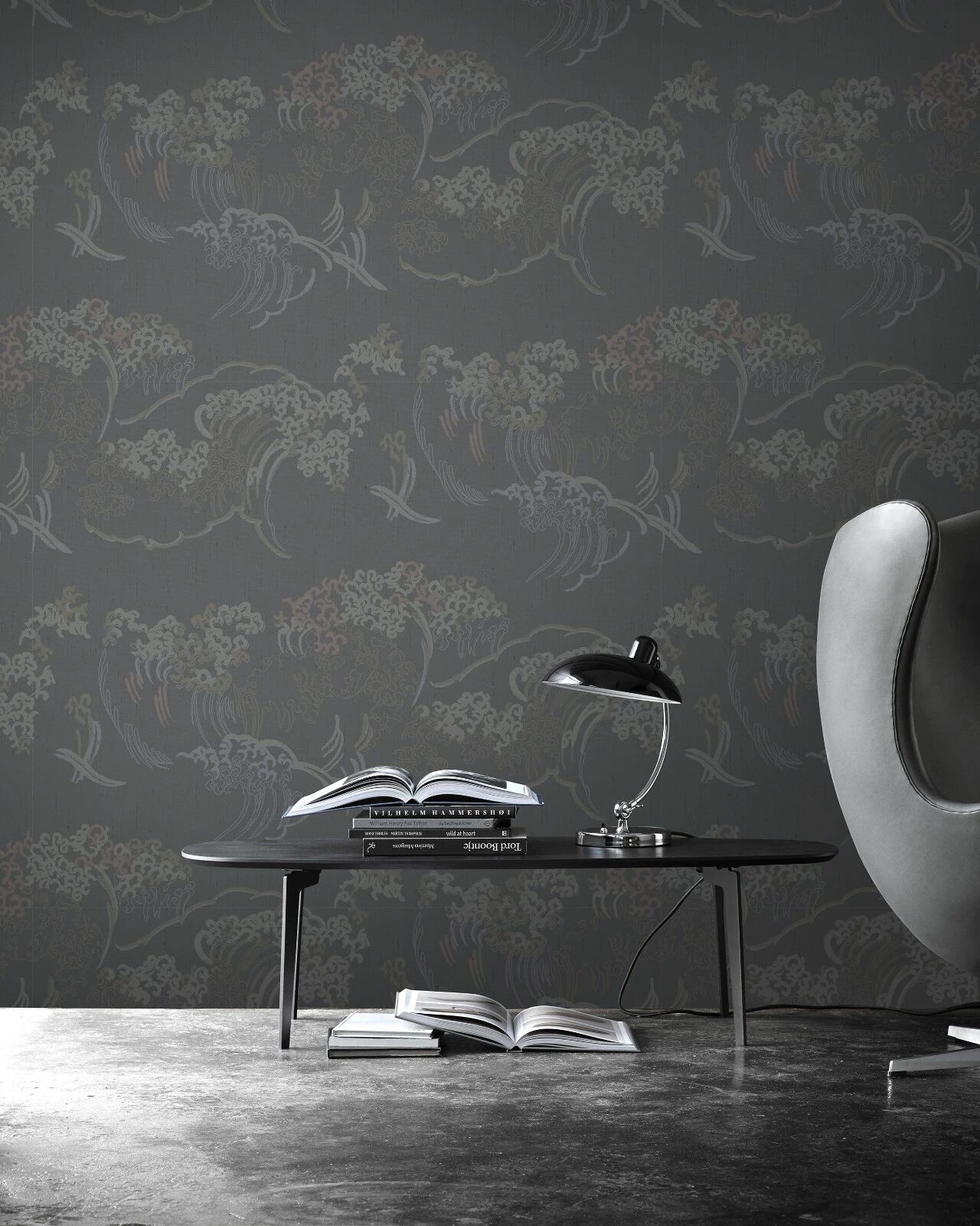 布鲁斯特墙纸图片《清风漫舞》 中式风格墙布效果图_4