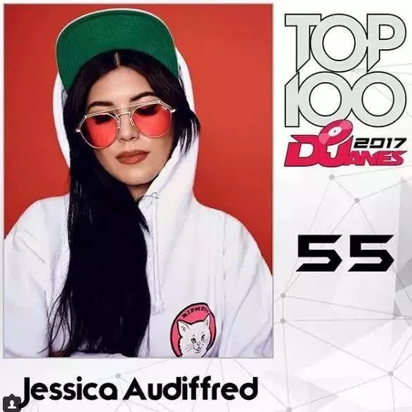 2017世界女子百大 TOP 55 Jessica Audifred,气质艳压群雄,狂嗨即将来临!