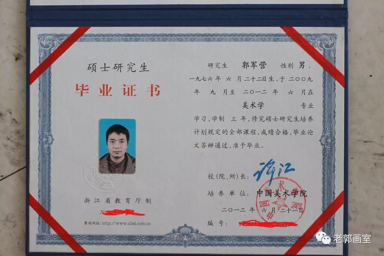 中国美院油画系全日制硕士研究生主办老郭画室招生啦