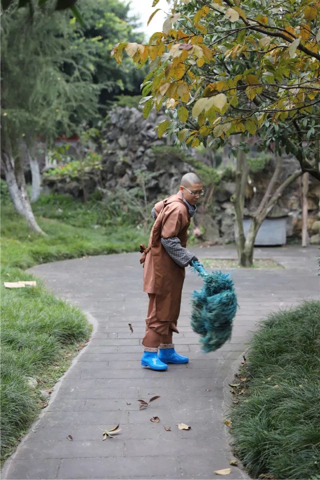 镜头下的中国女僧的真面目