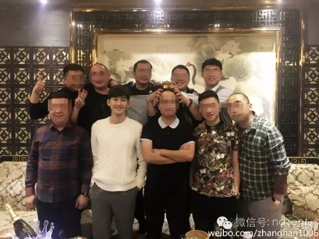 张翰朋友聚会晒合照,看呆了吃瓜群众……