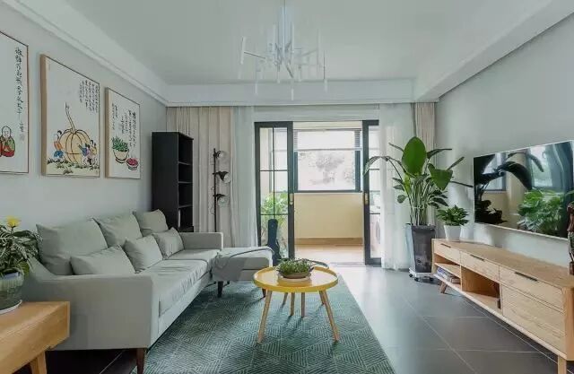 109㎡治愈系北欧风，为生活料！_1