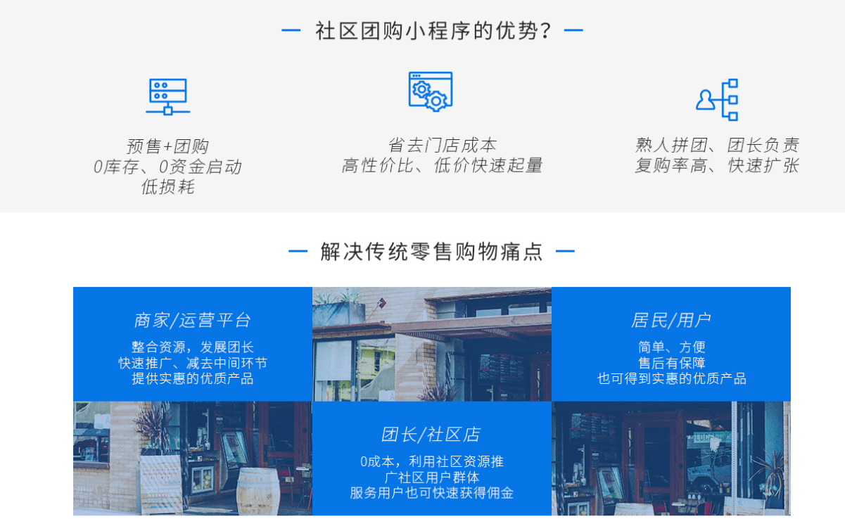 天店通·社区团购小程序