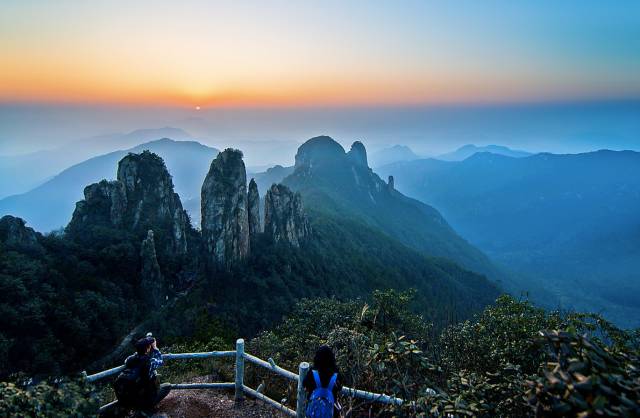 《仙华山》图:浦江县旅游