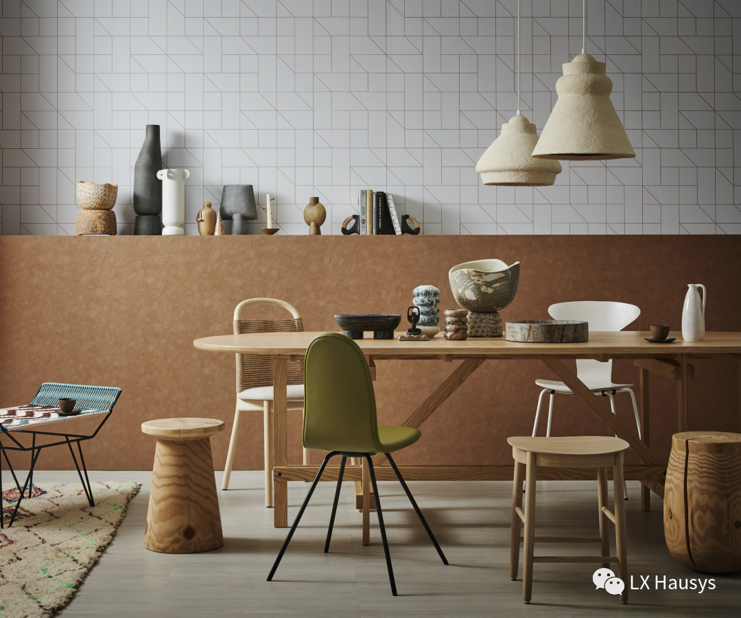 LGHausys墙纸图片  PET肤感膜二代产品图