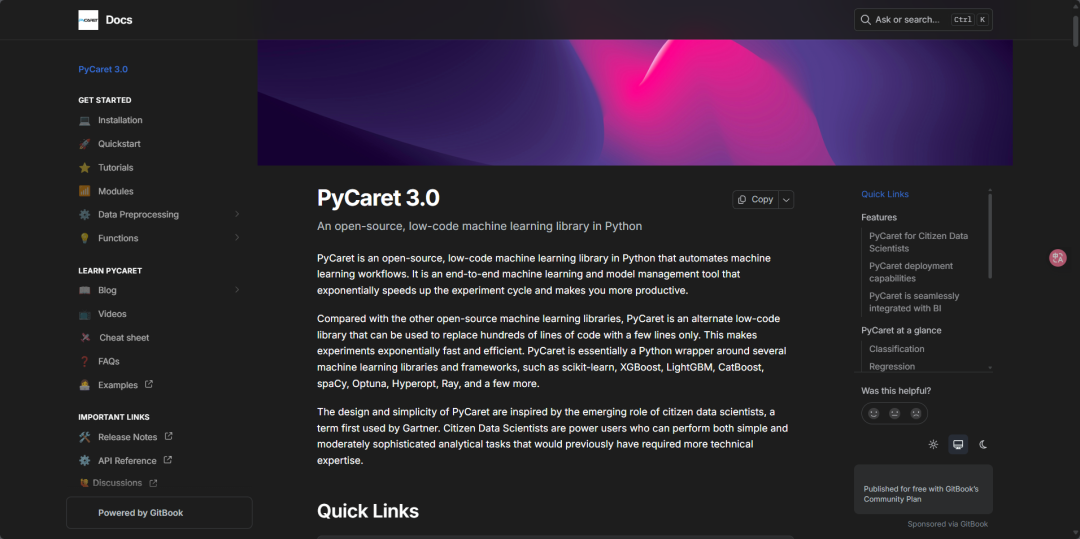 https://pycaret.gitbook.io/docs/