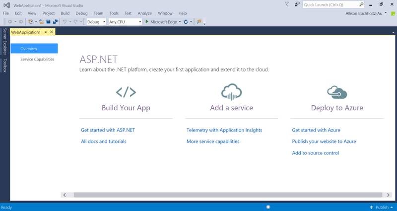 Visual Studio 2017 新功能（上）
