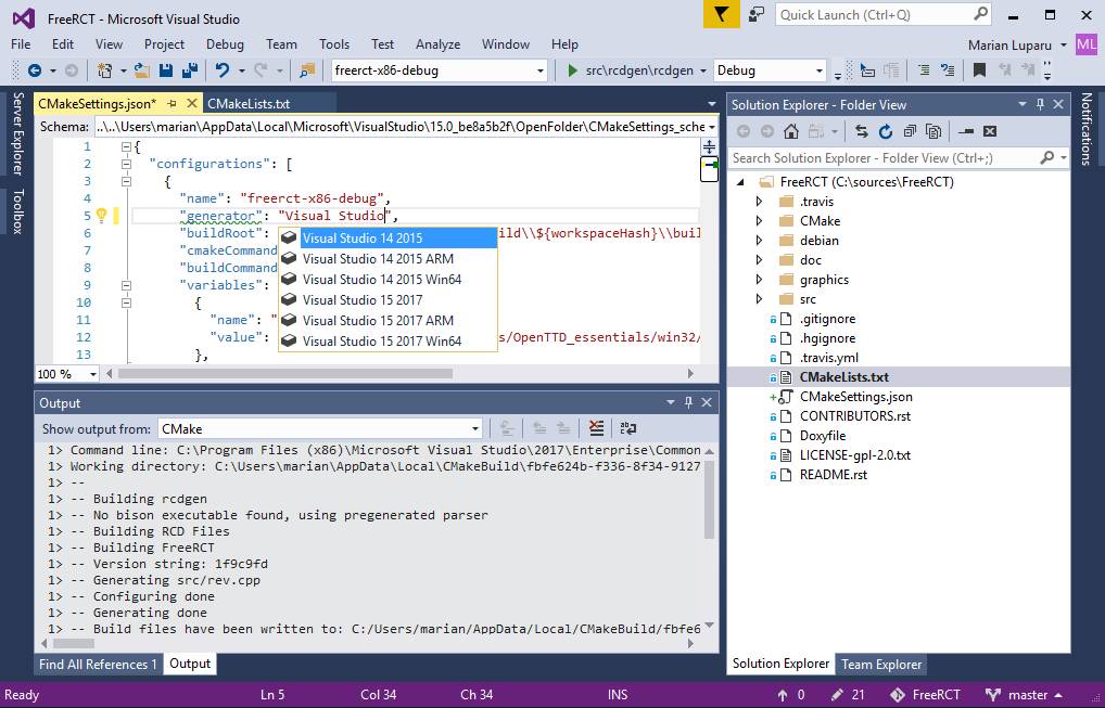 Visual Studio 2017 新功能（上）