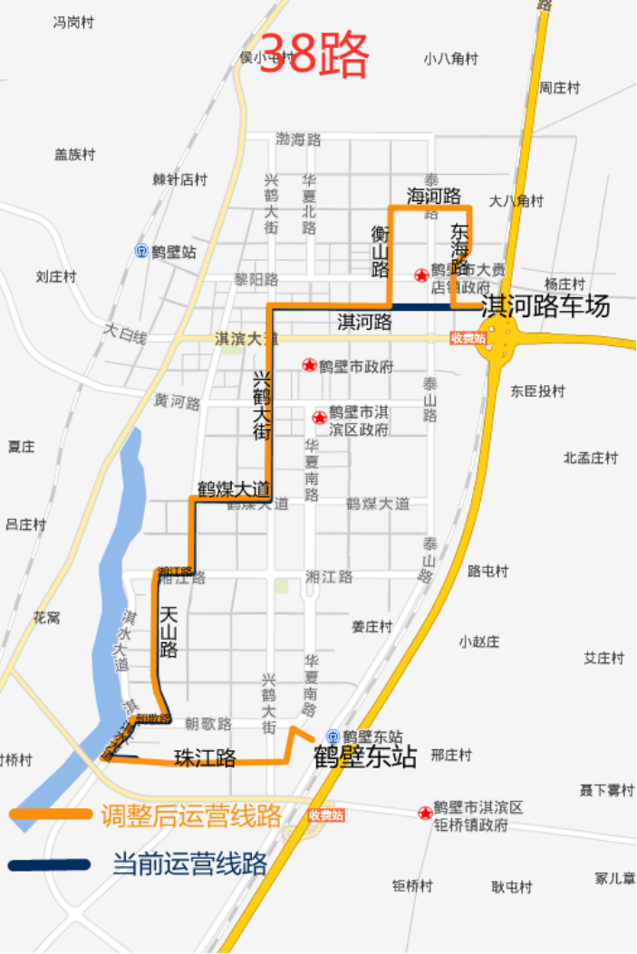 恢复延伸撤销鹤壁市这些公交线路调整