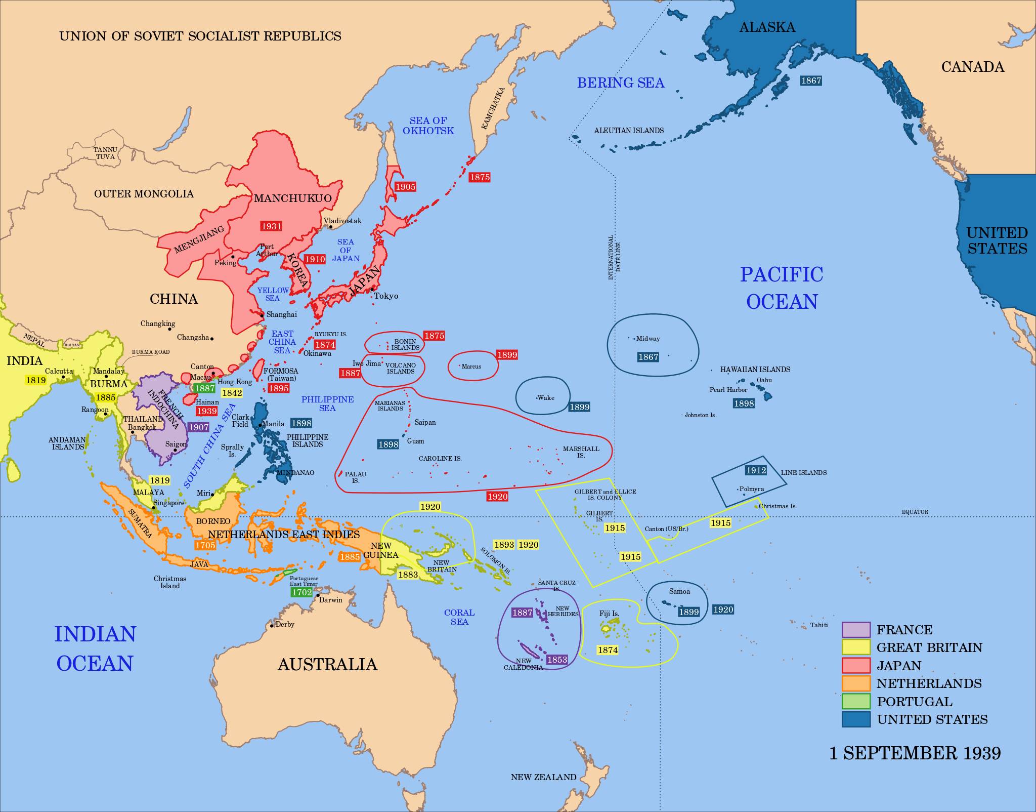 珍珠港事件(attack on pearl harbor),出动6艘 航空母舰(aircraft