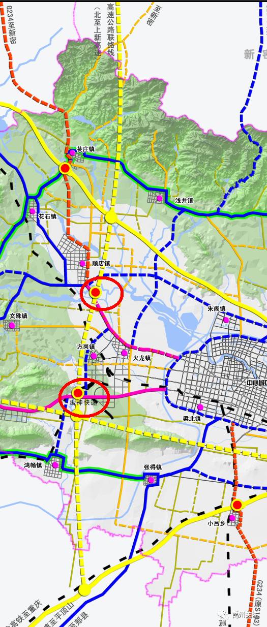 加快禹州西部两条高速公路规划建设,助推旅游业发展 其中,焦作至