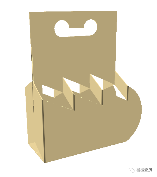 间壁式折叠纸盒对于多件易损硬质内装物来说,既具有卓越的保护性