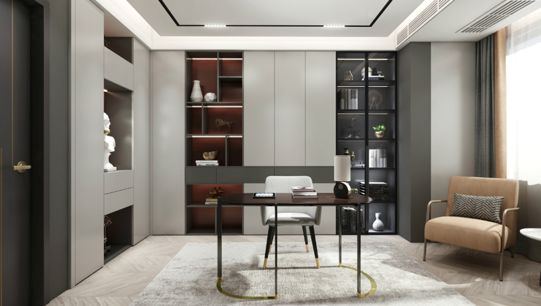 书房设计丨我的小小欢喜-欧普厨柜_3