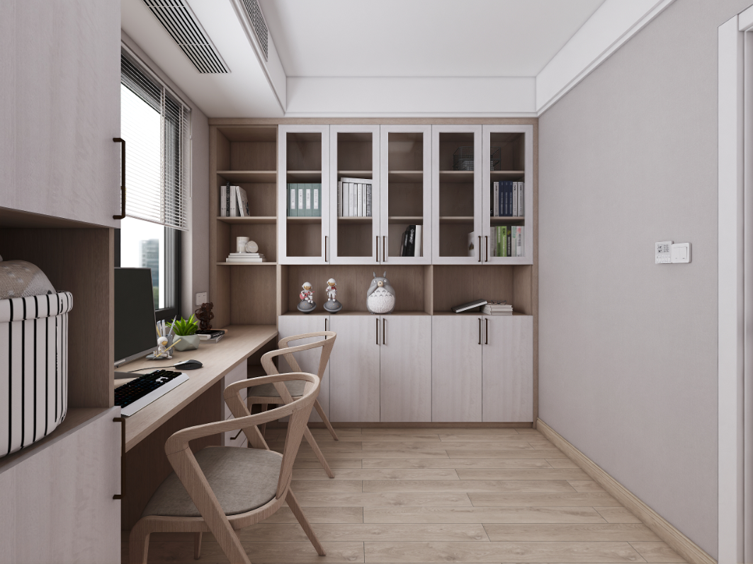 书房设计丨我的小小欢喜-欧普厨柜_11