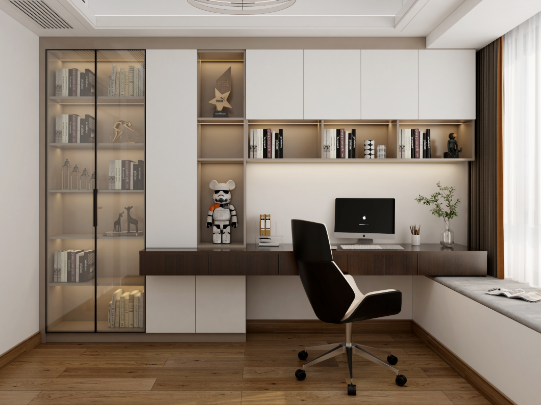 书房设计丨我的小小欢喜-欧普厨柜_5