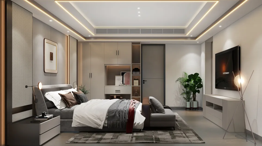 高颜值卧室，这样装真的是yyds！_6