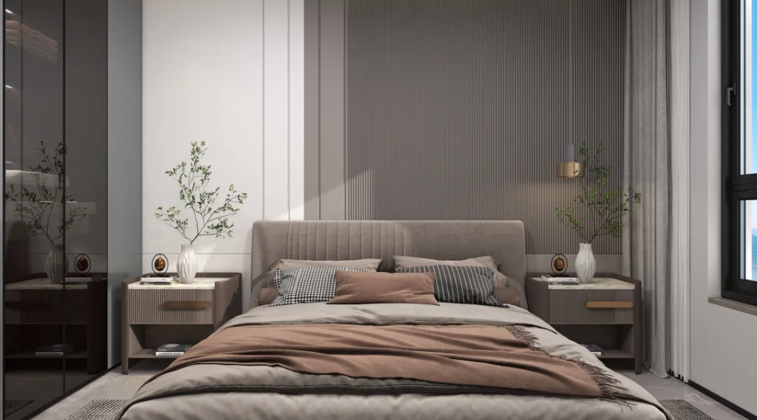 高颜值卧室，这样装真的是yyds！_17