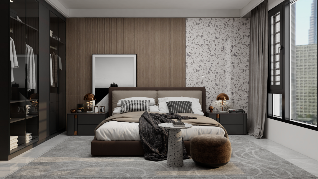 高颜值卧室，这样装真的是yyds！_16